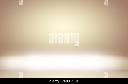 Abstrakte glatt Braun wand hintergrund Layout Design, Studio, Zimmer, Web Template, Business Report mit glatten Kreis gradient Farbe Stockfoto