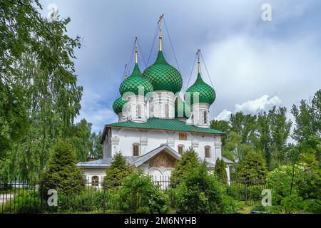 Kirche St. Nicholas der Wunderarbeiter, Jaroslavl, Russland Stockfoto