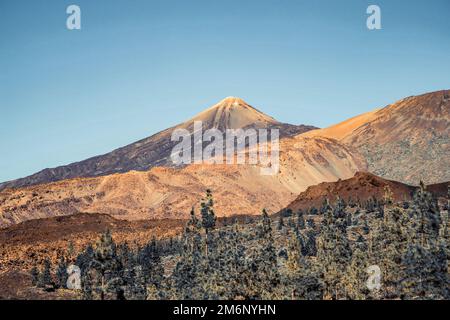 Atemberaubende Landschaft im El Teide Nationalpark Stockfoto