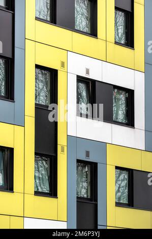 SOUTHEND ON SEA, ESSEX, UK - NOVEMBER 24 : die neue Studentenunterkunft der Universität Essexâ€™in Southend on Sea Essex am Novemb Stockfoto