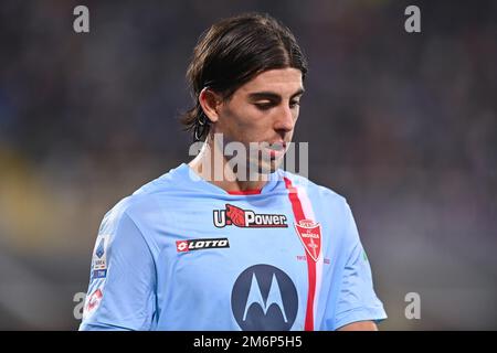 Florenz, Italien. 04. Januar 2023. Filippo Ranocchia (AC Monza) während des Spiels ACF Fiorentina gegen AC Monza, italienisches Fußballspiel Serie A in Florenz, Italien, Januar 04 2023 Kredit: Independent Photo Agency/Alamy Live News Stockfoto