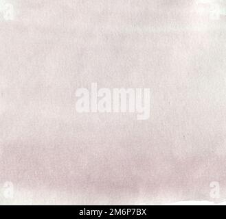 Pinkfarbener, beigefarbener, wasserfarbener Hintergrund für Texturen und Hintergründe. Nasser Hintergrund. Handgemalter, wasserfarbener Hintergrund. Aquarellfärbung. Abstrakte Malerei Stockfoto