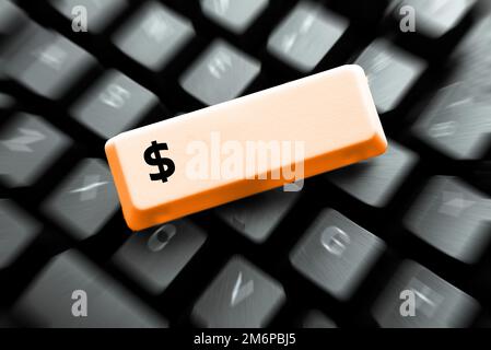 Abstract Typing New Antivirus Program, Typing Internet Virus Lists, Sammeln von Informationen, Internet Chatting Services, Coding P Stockfoto