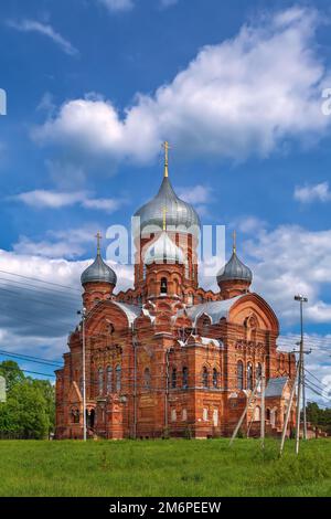 Kathedrale der kasanischen Ikone der Mutter Gottes, Danilow, Russland Stockfoto