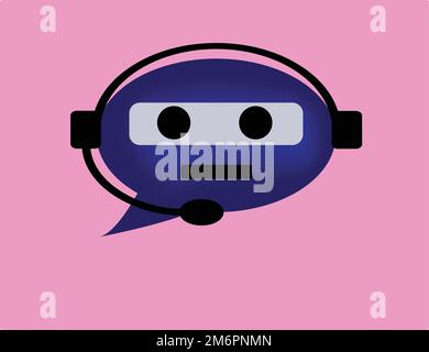 Chat-gpt-Arbeitsmethode und Szenario mit Protokoll- und Chat-gpt-Symbol. Stock Vektor
