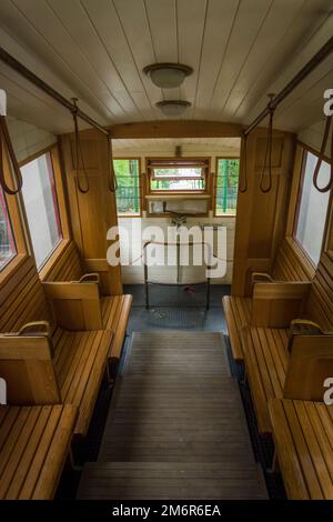 Aleksotas Standseilbahn in Kaunas Litauen Stockfoto