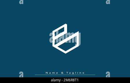 Alphabet Buchstaben Initialen Monogramm Logo PD , DP Stock Vektor
