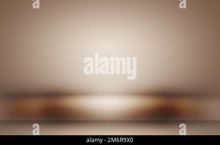 Abstrakte glatt Braun wand hintergrund Layout Design, Studio, Zimmer, Web Template, Business Report mit glatten Kreis gradient Farbe Stockfoto
