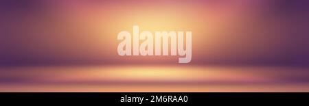 Ein weiches vintage Gradient blur Hintergrund mit einem pastell gut Farbige als Studio Zimmer, Produktpräsentation und Banner Stockfoto