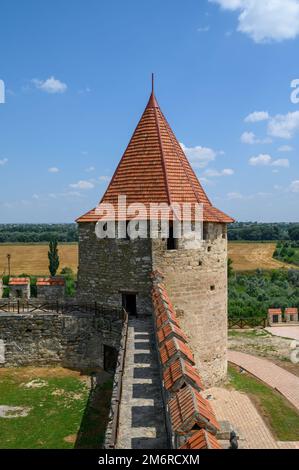 Alte türkische Festung Bender in Tighina, Transnistria, Moldawien Stockfoto