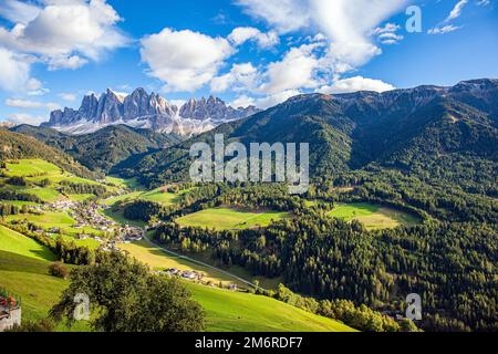 Ein wunderschönes Tal Stockfoto