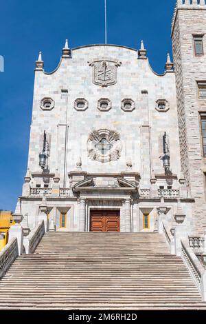 Auditorium der UNESCO-Universität Guanajuato, Mexiko Stockfoto