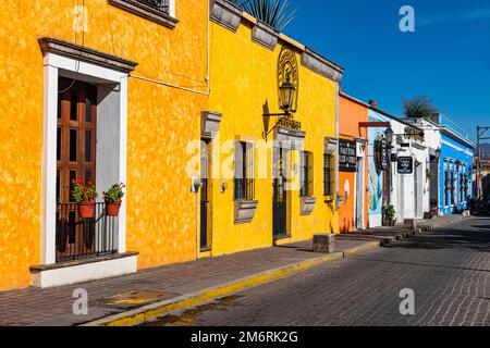 Historische Gebäude, UNESCO-Weltkulturerbe Tequila, Jalisco, Mexiko Stockfoto