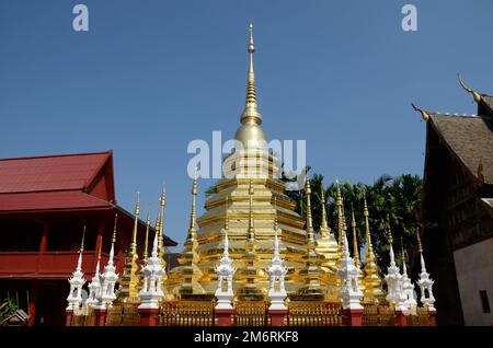 Wat Phantao, Chiang Mai, Thailand, Asien Stockfoto