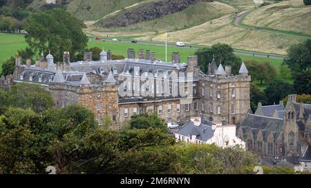 Palace of Holyrood House in Edinburgh Stockfoto