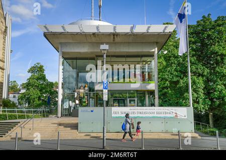 Museum für Kommunikation, neues Gebäude, Schaumainkai, Frankfurt am Main, Hessen, Deutschland Stockfoto