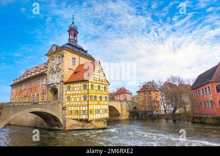 Bamberg, Deutschland Rathaus Altes Rathaus Stockfoto