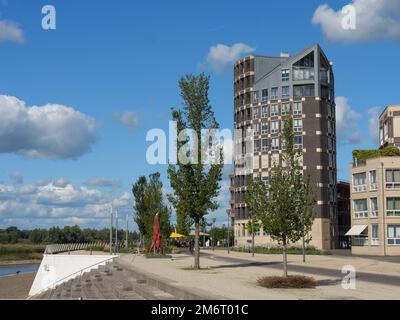 Doesburg am Fluss Ijssel Stockfoto