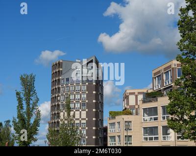 Doesburg am Fluss Ijssel Stockfoto