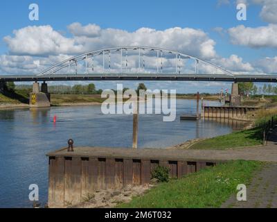 Doesburg am Fluss Ijssel Stockfoto