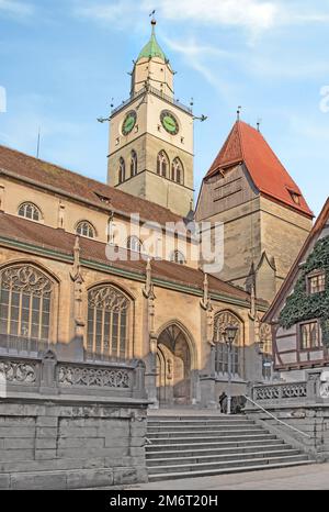 St. Nikolaus Münster, Ãœberlingen am Bodensee Stockfoto