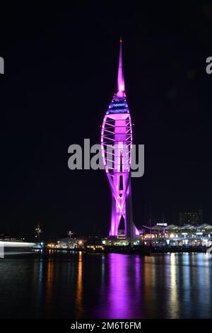 Spinaker Tower, Portsmouth Harbour Stockfoto