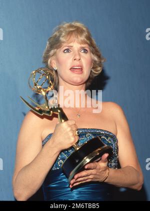 Sharon Gless bei den Primetime Emmy Awards 39. fand am Sonntag, den 20. September 1987 statt. Gutschrift: Ralph Dominguez/MediaPunch Stockfoto