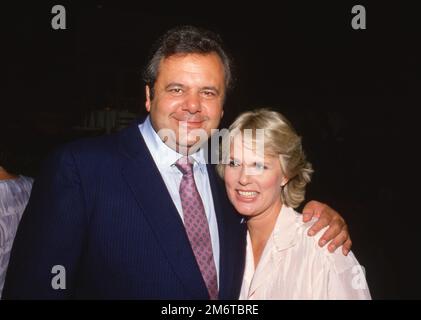 Sharon Gless und Pau Sorvino 1987 Gutschein: Ralph Dominguez/MediaPunch Stockfoto