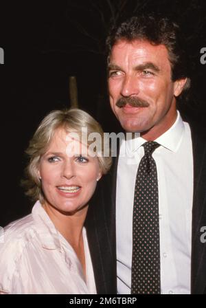Sharon Gless und Tom Selleck 1987 Dollar Guthaben: Ralph Dominguez/MediaPunch Stockfoto