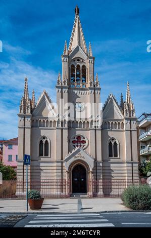 Kirche in Porto Maurizio Stockfoto