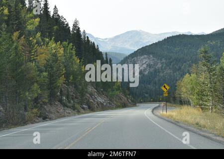 Estes Park, CO Stockfoto