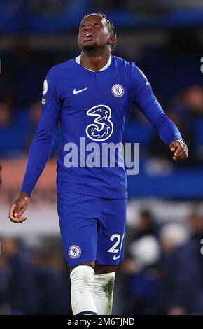 London, England, 5. Januar 2023. Denis Zakaria von Chelsea während des Premier League-Spiels auf der Stamford Bridge, London. Der Bildausdruck sollte lauten: David Klein/Sportimage Stockfoto