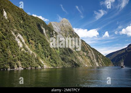 Milford Sound, Neuseeland Stockfoto