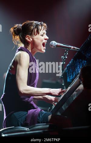 Fiona Apple tritt im Count Basie Theatre auf Stockfoto