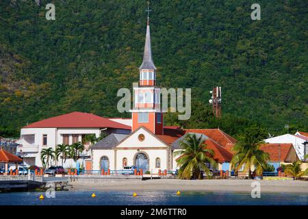 Martinique Island, die malerische Stadt von Les Anses d Arlet in West Indies Stockfoto