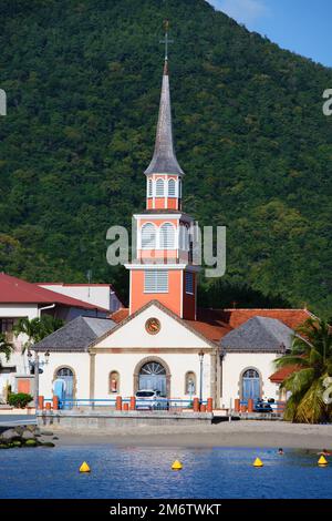 Martinique Island, die malerische Stadt von Les Anses d Arlet in West Indies Stockfoto