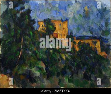 Château Noir, 1900 vom französischen Impressionisten Paul Cézanne gemalt Stockfoto