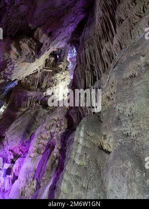 Grotte Saint Michel, Gibraltar, Angleterre Stockfoto