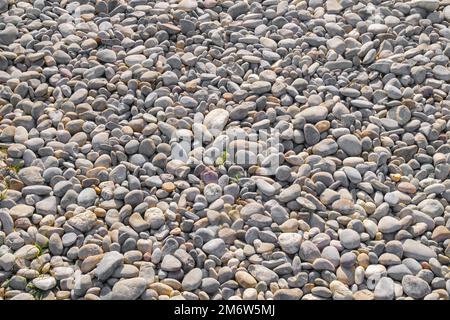 Heller Kieselhintergrund Stockfoto