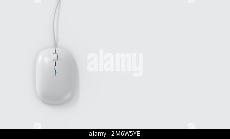 Hintergrund des Mausobjekts des Computers Stockfoto