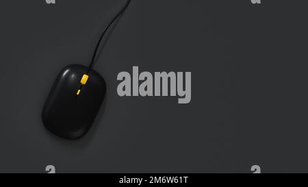 Hintergrund des Mausobjekts des Computers Stockfoto