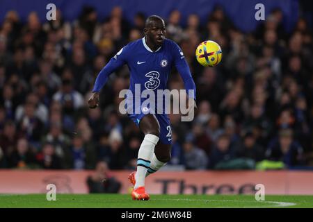 5. Januar 2023; Stamford Bridge, Chelsea, London, England: Premier League Football, Chelsea gegen Manchester City; Kalidou Kouilbaly von Chelsea Stockfoto