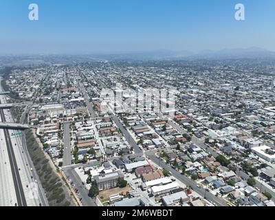 Der North Park in San Diego, Kalifornien, USA, aus der Vogelperspektive. 13. Juli 2022 Stockfoto