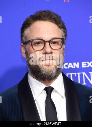 Palm Springs, Kalifornien, am 5. Januar 2023. Seth Rogan kommt am 5. Januar 2023 zu den jährlichen Palm Springs International Film Festival Film Awards 34. im Palm Springs Convention Center in Palm Springs, Kalifornien. © Lisa OConnor / AFF-USA.com Stockfoto