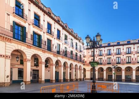 Luis Lopez Allue Platz, Huesca, Spanien Stockfoto