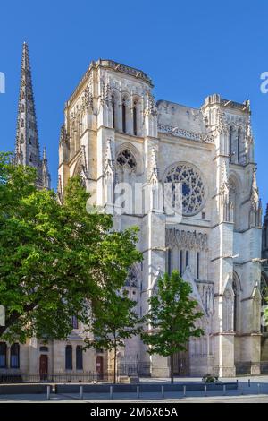 Die Kathedrale von Bordeaux, Frankreich Stockfoto