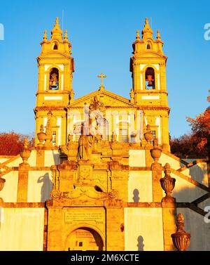 Jesus monte Kirche Braga Portugal Stockfoto