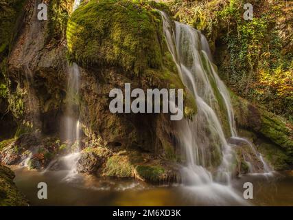 Bigar Wasserfall in Rumänien Stockfoto