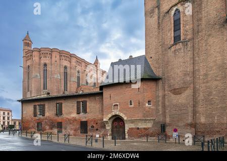 Berbie-Palast und Albi-Kathedrale, Frankreich Stockfoto