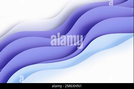 Abstract 3D Paper Background Stockfoto